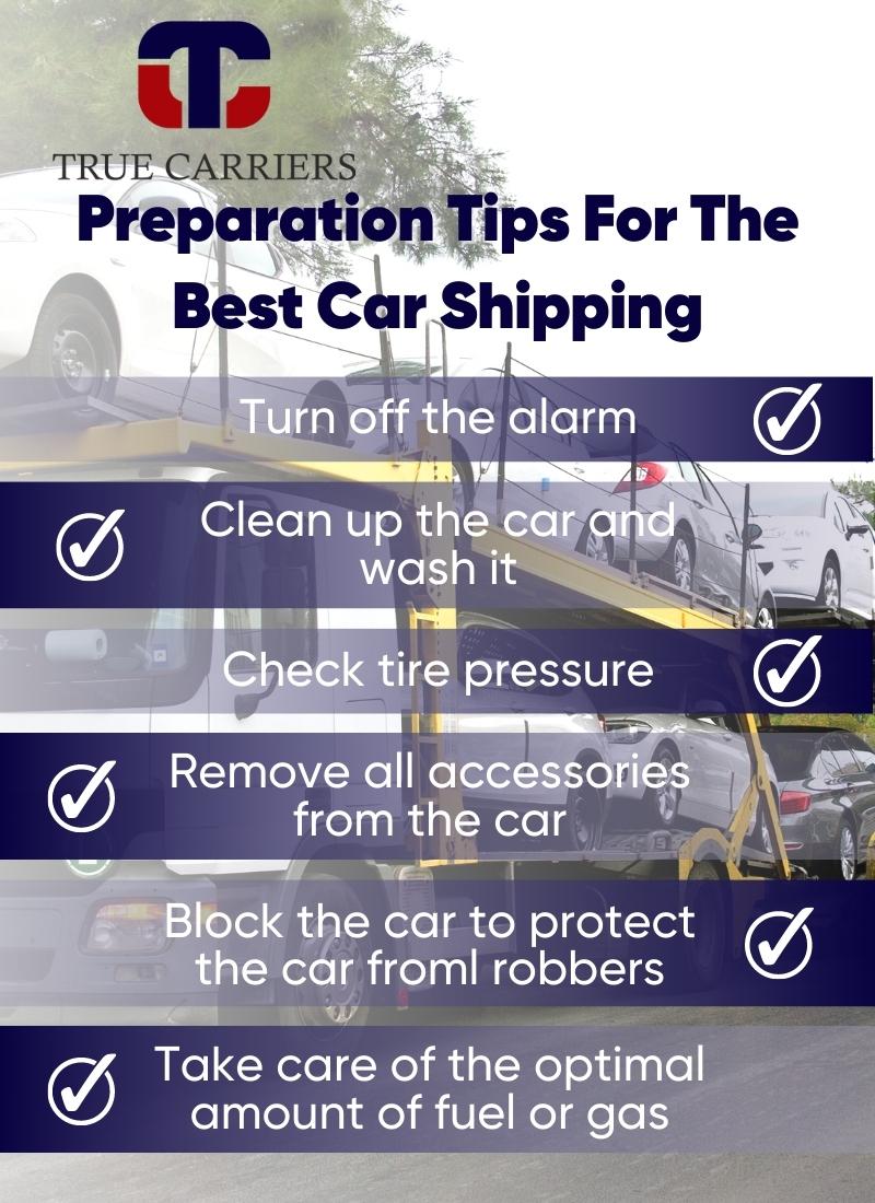 Preparation Tips For The Best Car Shipping 