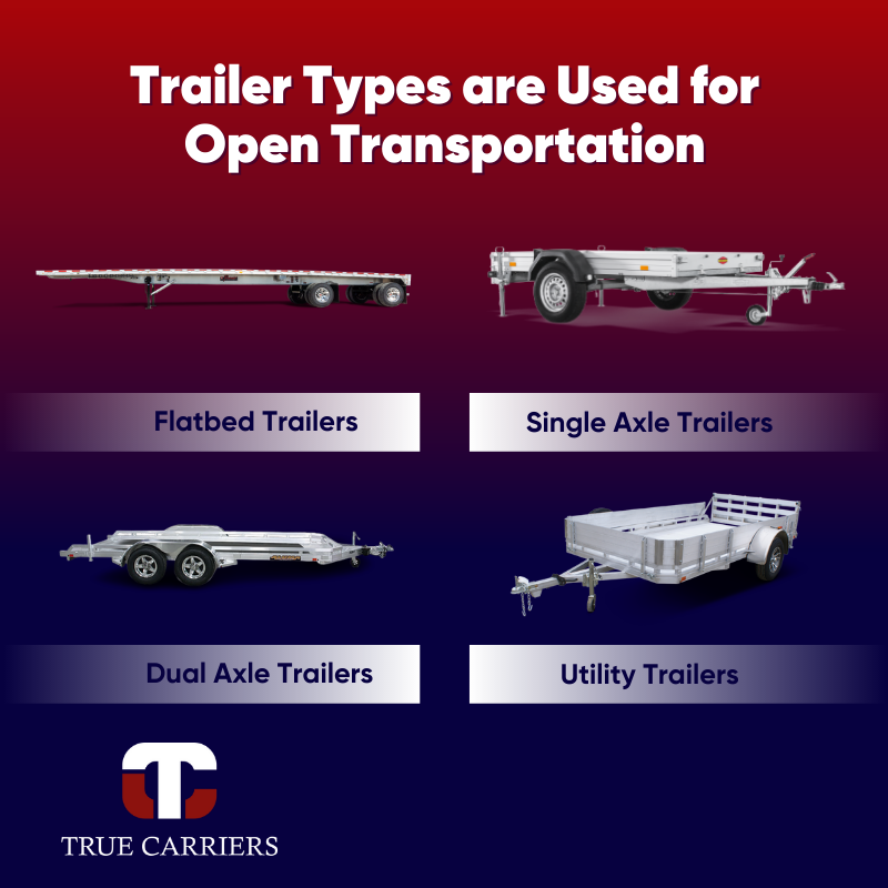 What Trailer Types are Used for Open Transportation?