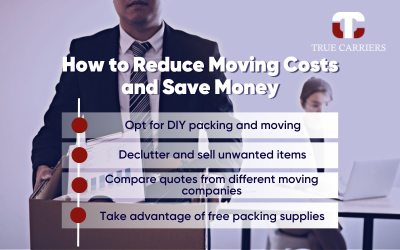 Saving Tips for Moving Costs
