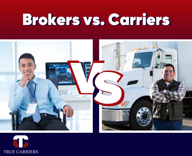 auto transport Brokers vs. car shipping Carriers