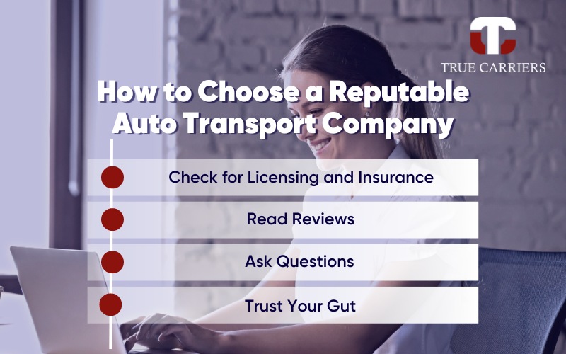 How to Choose a Reputable car shipping service