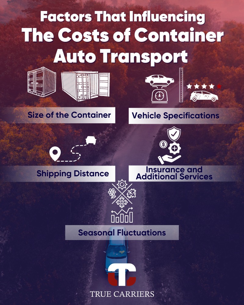 Container Auto Transport Pricing