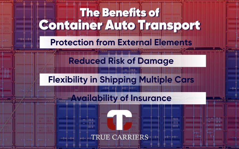 Advantages of Using Container Auto Transport
