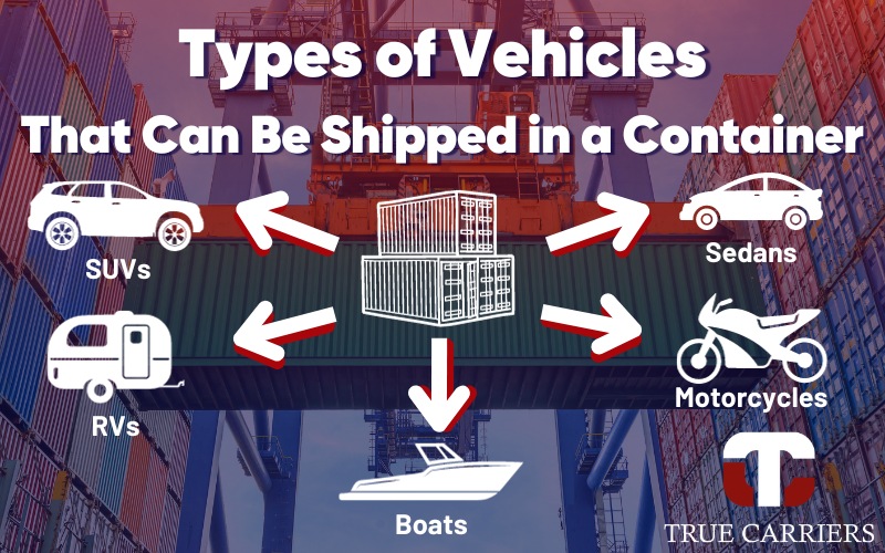 What Vehicles Are Shipped With A Container